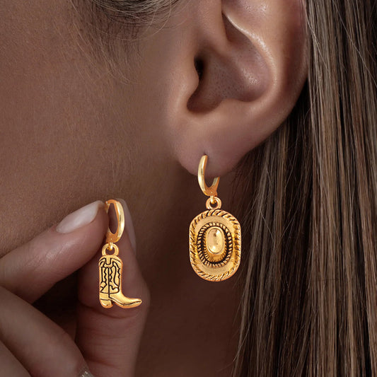 Aretes vaqueros Mod 1