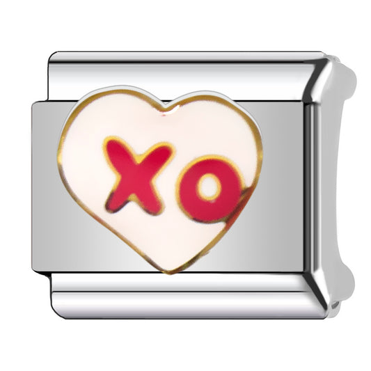 Charms XO rojo