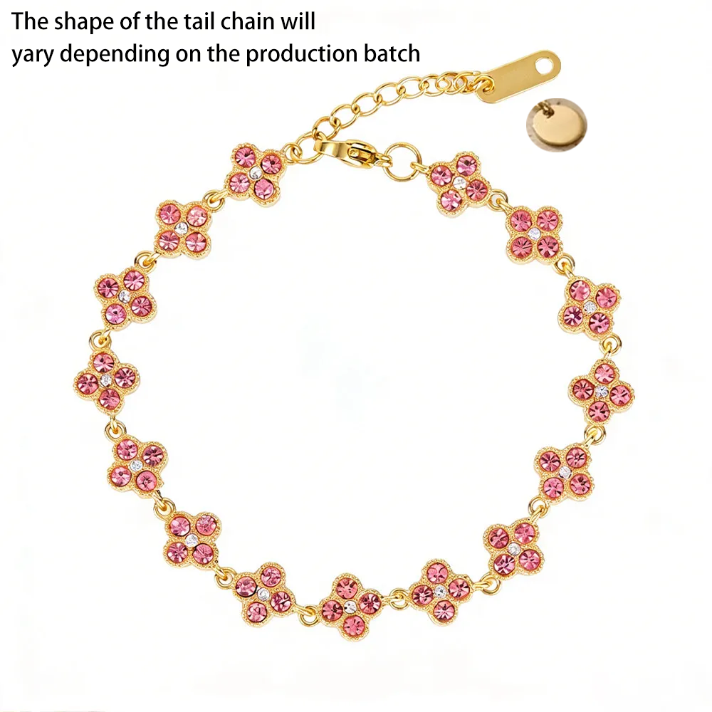 Pulsera VC diamantes en acero