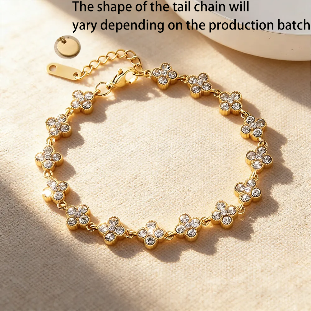 Pulsera VC diamantes en acero