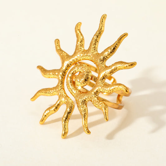 Anillo sol chuncky