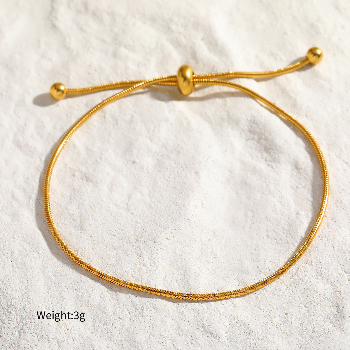 Pulsera ajustable sencilla ajustable