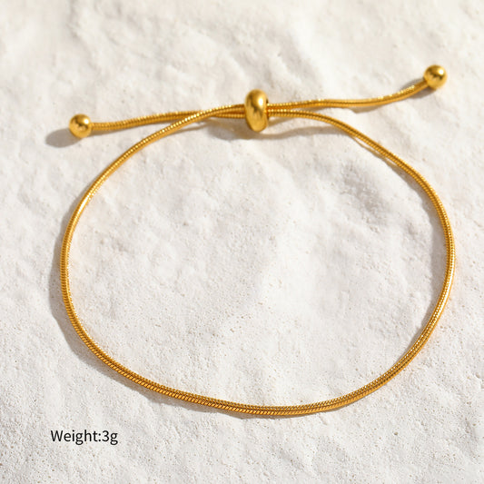 Pulsera ajustable sencilla ajustable
